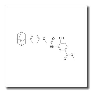 methyl 3-[[2-[4-(2-adamantyl)phenoxy]acetyl]amino]-4-hydroxybenzoate CAS 934593-90-5