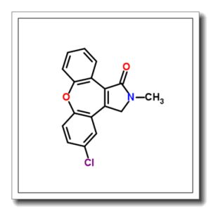 5-氯-2-甲基-2,3-二氢二苯并[2,3:6,7]氧杂卓并[4,5-C]吡咯-(2H)-酮