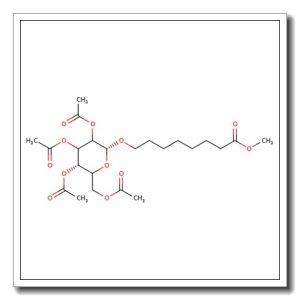 8-Methoxycarbonyloctanoyl 2,3,4,6-tetra-O-acetyl-b-D-galactopyranoside