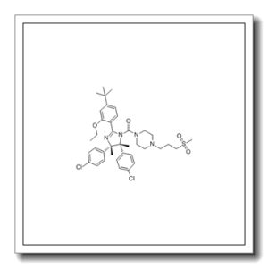 [(4R,5S)-4,5-双(4-氯苯基)-2-[4-(1,1-二甲基乙基)-2-乙氧基苯基]-4,5-二氢-4,5-二甲基-1H-咪唑-1-基][4-[3-(甲磺酰基)丙基]-1-哌嗪基]甲酮