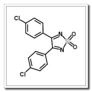 3,4-Bis(4-chlorophenyl)-1,2,5-thiadiazole 1,1-dioxide