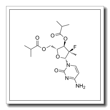 [(2R,3R,4R,5R)-5-(4-amino-2-oxopyrimidin-1-yl)-4-fluoro-4-methyl-3-(2-methylpropanoyloxy)oxolan-2-yl]methyl 2-methylpropanoate CAS 940908-79-2