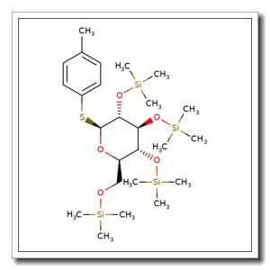 4-Methylphenyl 1-thio-2,3,4,6-tetra-O-(trimethylsilyl)-b-D-glucopyranoside
