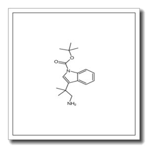 3-(1-氨基-2-甲基丙烷-2-基)-1H-吲哚-1-羧酸叔丁酯