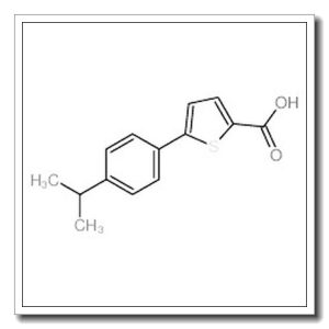 5-(4-异丙基苯基)噻吩-2-羧酸