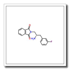 2-[(2S)-2-Amino-3-(3-fluorophenyl)propyl]-1H-isoindole-1,3(2H)-dione