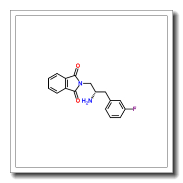 2-[(2S)-2-Amino-3-(3-fluorophenyl)propyl]-1H-isoindole-1,3(2H)-dione CAS 943325-38-0