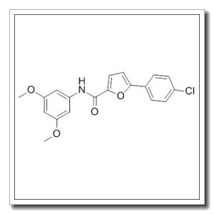 5-(4-氯苯基)-N-(3,5-二甲氧基苯基)-2-呋喃甲酰胺