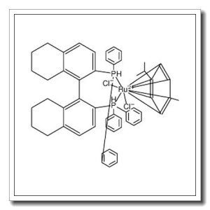 氯[(S)-(-)-2,2′-双(二苯基膦)-5,5′,6,6′,7,7′,8,8′-八氢–1,1′-联萘](p-伞花素)氯化钌(II)