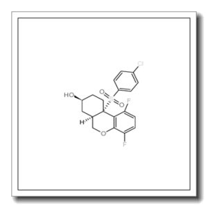 (6aR,8S,10aS)-10a-(4-chlorophenyl)sulfonyl-1,4-difluoro-6,6a,7,8,9,10-hexahydrobenzo[c]chromen-8-ol