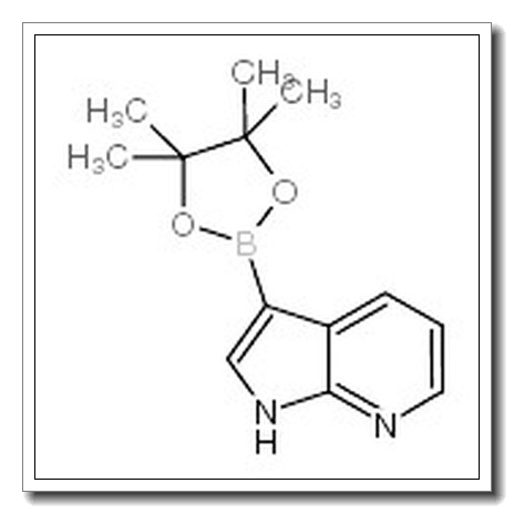 3-(4,4,5,5-四甲基-1,3,2-二氧硼烷-2-基)-1H-吡咯并[2,3-B]吡啶