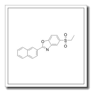5-ethylsulfonyl-2-naphthalen-2-yl-1,3-benzoxazole CAS 945531-77-1