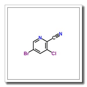 5-溴-3-氯- 2-吡啶甲腈