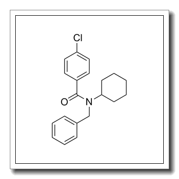 N-benzyl-4-chloro-N-cyclohexylbenzamide CAS 945714-67-0
