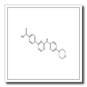 4-(2-(4-吗啉苯基氨基)嘧啶-4-基)苯甲酸