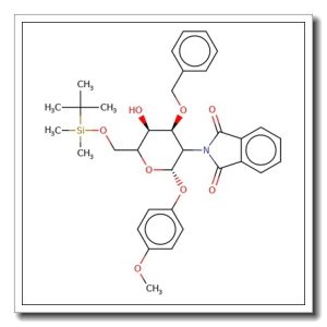 4-Methoxyphenyl 3-O-benzyl-6-O-tert-butyldimethylsilyl-2-deoxy-2-phthalimido-β-D-glucopyranoside