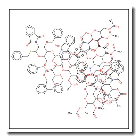 Benzyl 4-O-{4-O-[[2,4-di-O-acetyl-3-O-[2,4-di-O-(3,4,6-tri-O-acetyl-2-deoxy-2-phthalimido-b-D-glucopyranosyl)-3,6-di-O-benzyl-a-D-ma nnopyranosyl]-6-O-[3,4-di-O-acetyl-2,6-di-O-(3,4,6-tri-O-acetyl-2-deoxy-2-phthalimido-b-D-glucopyranosyl)-a-D-mannopyr CAS 946164-30-3