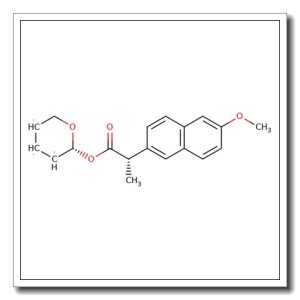 (S)-Naproxen acyl-b-D-glucuronide benzyl ester