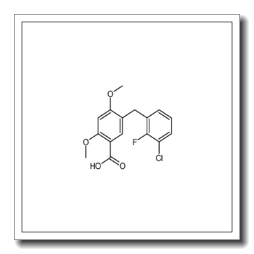 5-(3-chloro-2-fluorobenzyl)-2,4-diMethoxybenzoic acid CAS 949465-79-6