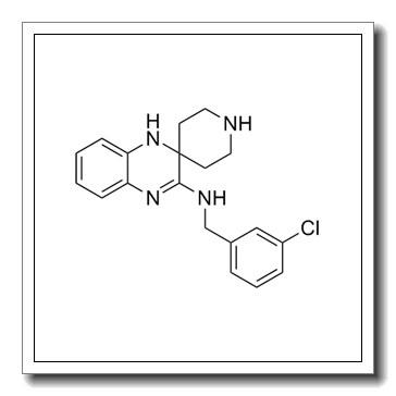 N-(3-Chlorobenzyl)-1'H-spiro[piperidine-4,2'-quinoxalin]-3'-amine CAS 950455-15-9