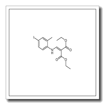 Diethyl {[(4-iodo-2-methylphenyl)amino]methylene}malonate