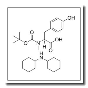 N-α-(叔丁氧羰基)-N-α-甲基-L-酪氨酸二环己胺