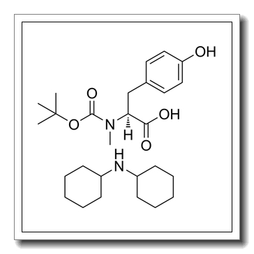 N-cyclohexylcyclohexanamine,3-(4-hydroxyphenyl)-2-[methyl-[(2-methylpropan-2-yl)oxycarbonyl]amino]propanoic acid CAS 95105-25-2