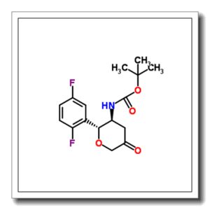 N-[(2R,3S)-2-(2,5-二氟苯基)四氢-5-氧代-2H-吡喃-3-基]氨基甲酸叔丁酯