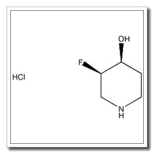(3R,4S)-rel-3-Fluoro-4-piperidinol hydrochloride
