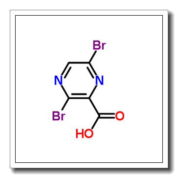 3,6-Dibromopyrazine-2-carboxylic acid CAS 957230-68-1