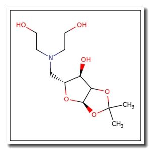 5-Deoxy-5-[di-(2-hydroxyethyl)-amino]-1,2-O-isopropylidene-a-D-xylofuranose