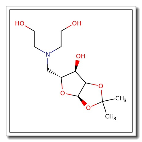 5-Deoxy-5-[di-(2-hydroxyethyl)-amino]-1,2-O-isopropylidene-a-D-xylofuranose