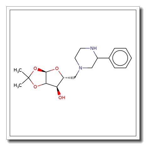 5-Deoxy-1,2-O-isopropylidene-5-(3-phenylpiperizin-1-yl)-a-D-xylofuranose