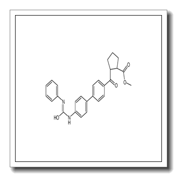 Methyl (1R,2R)-2-({4'-[(phenylcarbamoyl)amino]-4-biphenylyl}carbo nyl)cyclopentanecarboxylate CAS 959122-10-2