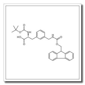 L-Phenylalanine, N-[(1,1-dimethylethoxy)carbonyl]-3-[[[(9H-fluoren-9-ylmethoxy)carbonyl]amino]methyl]