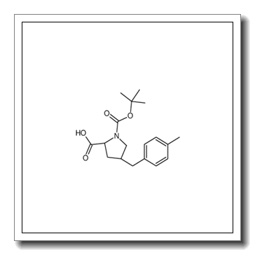 (2S,4R)-1-(叔丁氧基羰基)-4-(4-甲基苄基)吡咯烷-2-甲酸