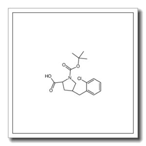 (2S,4R)-1-(反式-叔丁氧基羰基)-4-(2-氯苄基)吡咯-2-羧酸