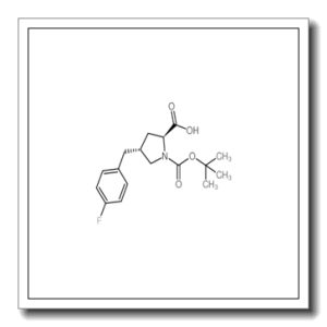 (2S,4R)-1-(叔丁氧基羰基)-4-(4-氟苄基)吡咯烷-2-羧酸