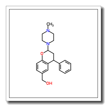 [2-(4-Methyl-1-piperazinyl)-4-phenyl-3,4-dihydro-2H-chromen-6-yl]methanol