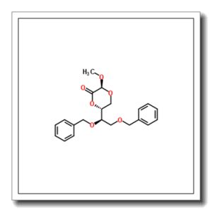 (3S,6R)-6-[(1R)-1,2-Bis(benzyloxy)ethyl]-3-methoxy-1,4-dioxan-2-one