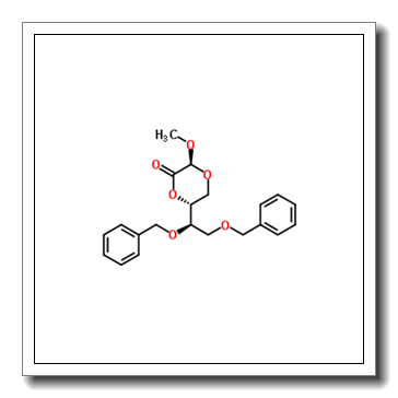 (3S,6R)-6-[(1R)-1,2-Bis(benzyloxy)ethyl]-3-methoxy-1,4-dioxan-2-one CAS 960365-78-0