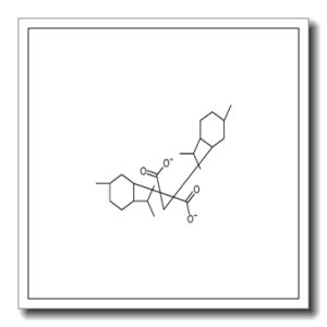 (1S,2R)-1-(5-methyl-2-propan-2-ylcyclohexyl)-2-[(5R)-5-methyl-2-propan-2-ylcyclohexyl]cyclopropane-1,2-dicarboxylate