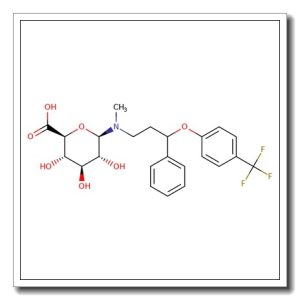Fluoxetine D-glucuronide (mixture of isomers)