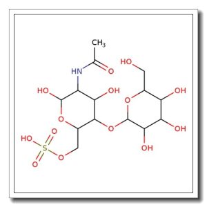 2-Acetamido-2-deoxy-4-O-(b-D-galactopyranosyl)-6-sulfo-b-D-glucopyranose