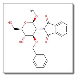Methyl 3-O-benzyl-2-deoxy-2-phthalimido-b-D-glucopyranoside