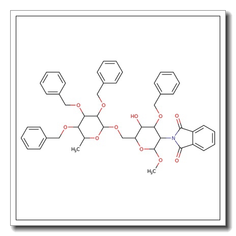 Methyl 3-O-benzyl-6-O-(2,3,4-tri-O-benzyl-a-L-fucopyranosyl)-2-deoxy-2-phthalimido-b-D-glucopyranoside CAS 97242-86-9