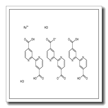 2-(4-carboxy-2-pyridyl)pyridine-4-carboxylic acid, ruthenium(2+), dichloride