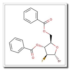 3,5-Di-O-benzoyl-2-deoxy-2-fluoro-α-D-arabinofuranosyl bromide
