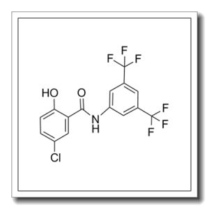 N-[3,5-双(三氟甲基)苯基]-5-氯-2-羟基苯甲酰胺