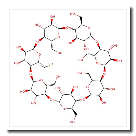 6-Deoxy-6-Fluorocyclomaltoheptaose CAS 99552-37-1